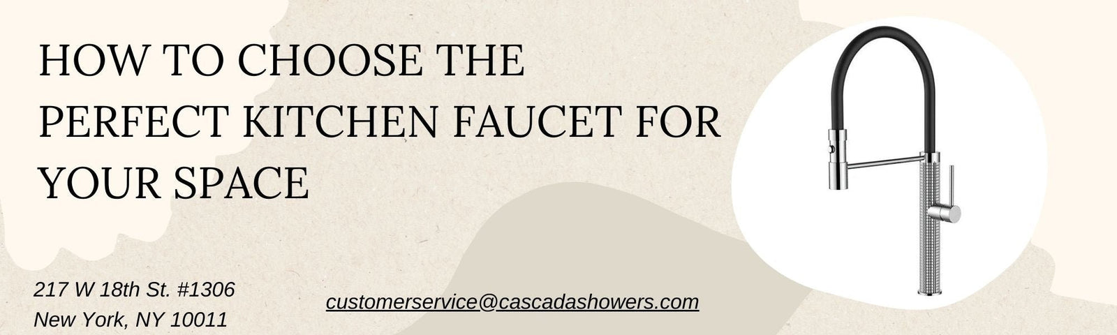 How To Choose the Perfect Kitchen Faucet for Your Space - Cascada Showers