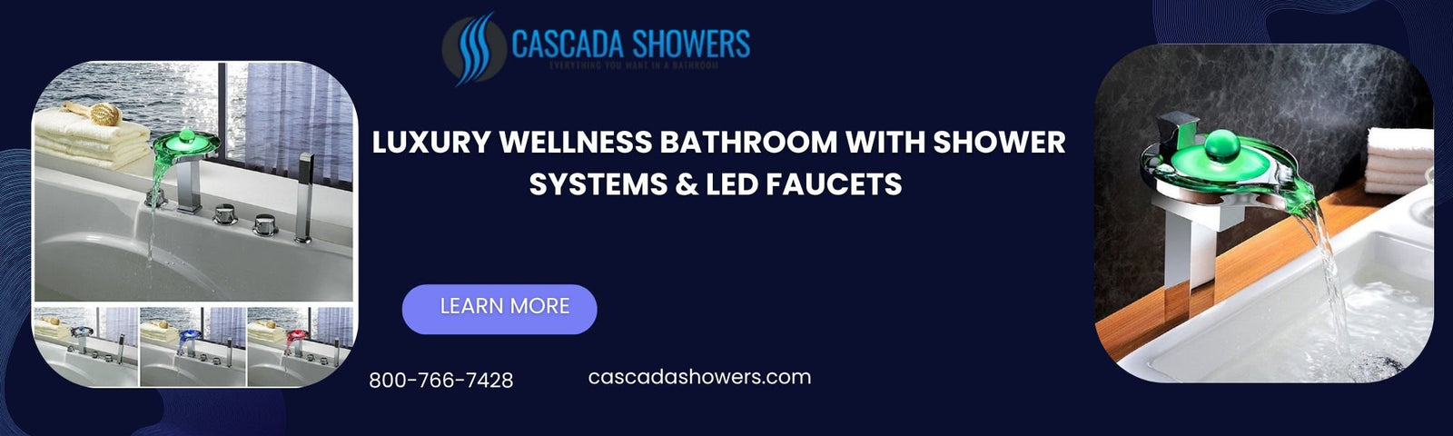 How to Create a Luxury Wellness Bathroom with Spa-Inspired Accessories, with Shower Systems, LED Bathroom Faucets, and Accessories
