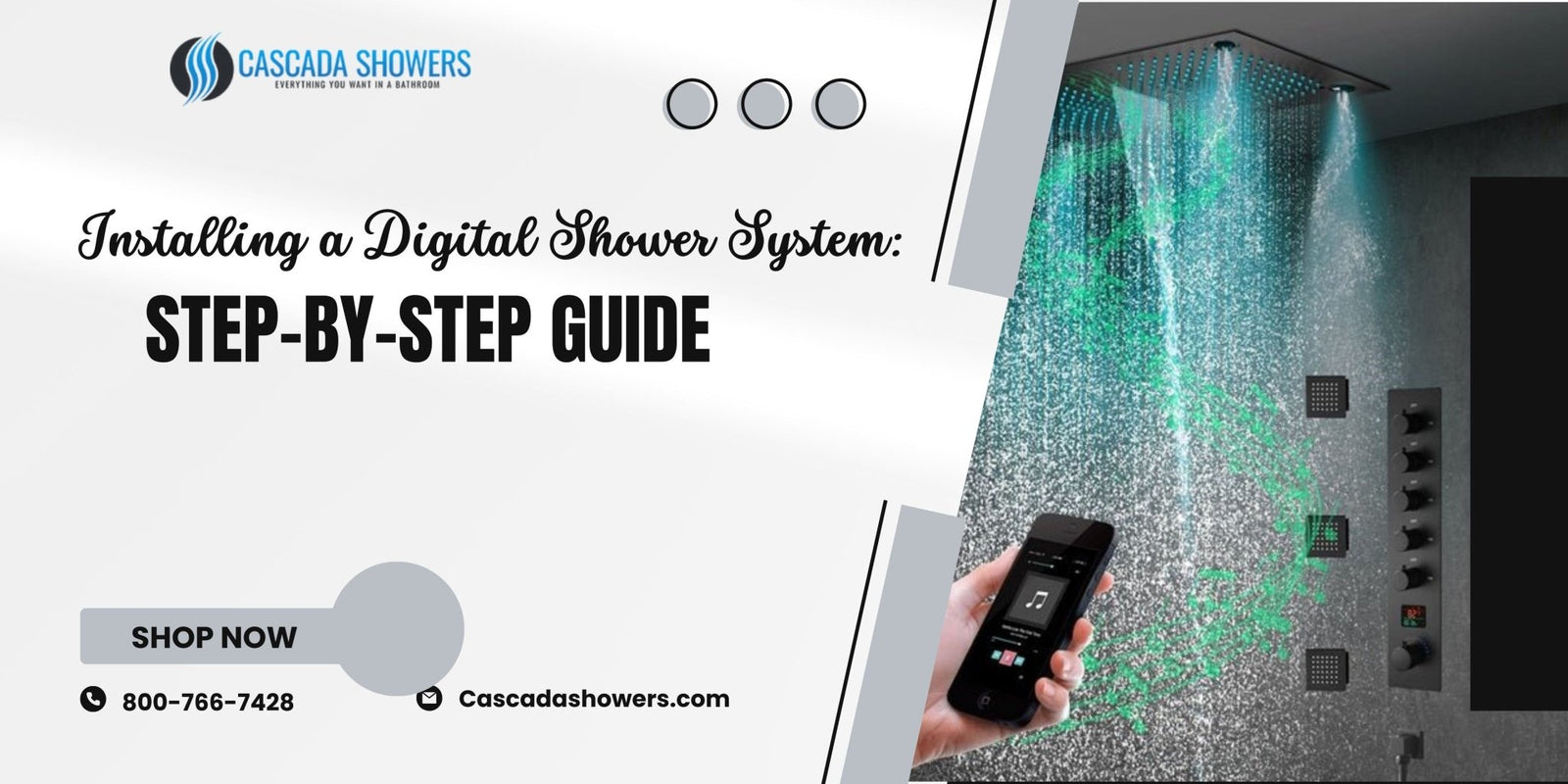 Installing a Digital Shower System Step-by-Step Guide