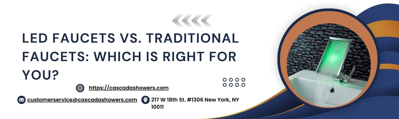LED Faucets vs Traditional Faucets (Which Is Right for You)? - Cascada Showers
