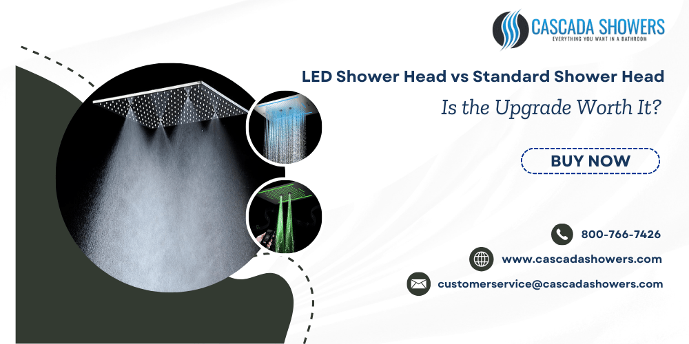 LED Shower Head vs. Standard Shower Head Is the Upgrade Worth It