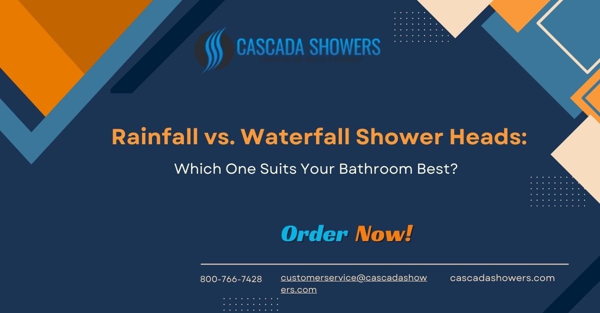Discover the differences between rainfall and waterfall shower heads. Learn about water flow, design, benefits, and how to choose best one for your bathroom