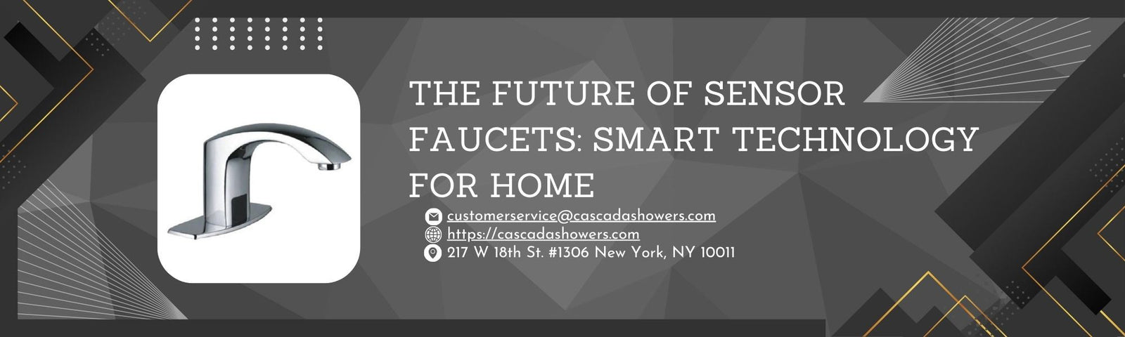 The Future of Sensor Faucets: Smart Technology for Home - Cascada Showers