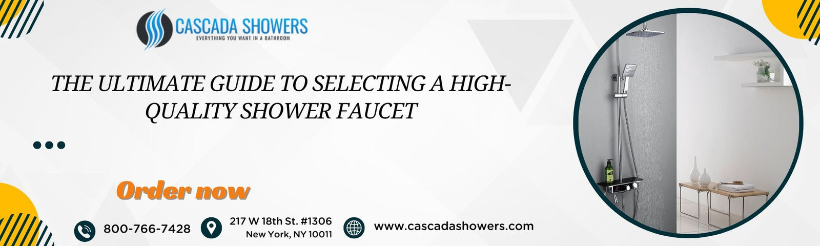 The Ultimate Guide to Selecting a High-Quality Shower Faucet