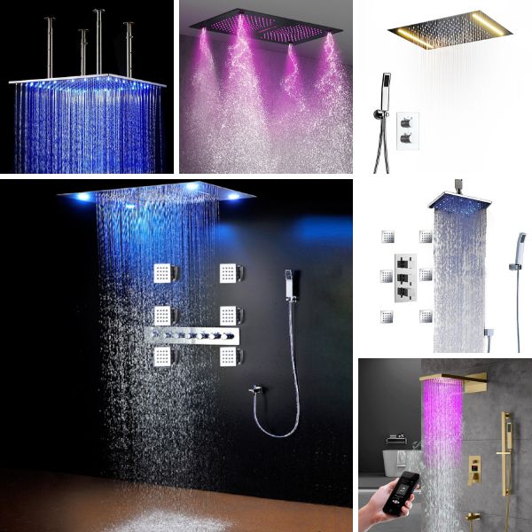 What are the features of LED shower? - Cascada Showers