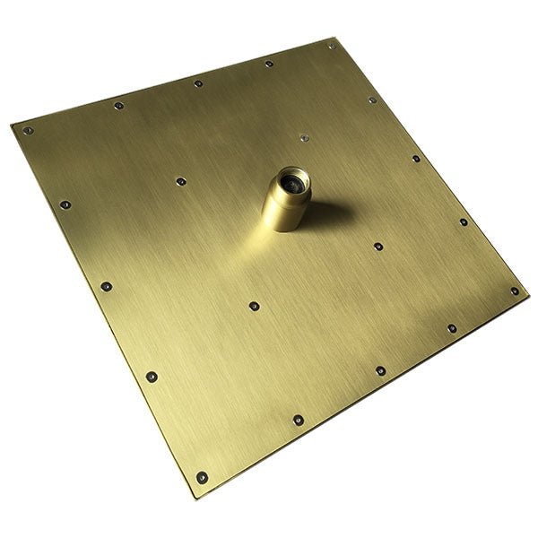 12" Square Rainfall LED Shower Head