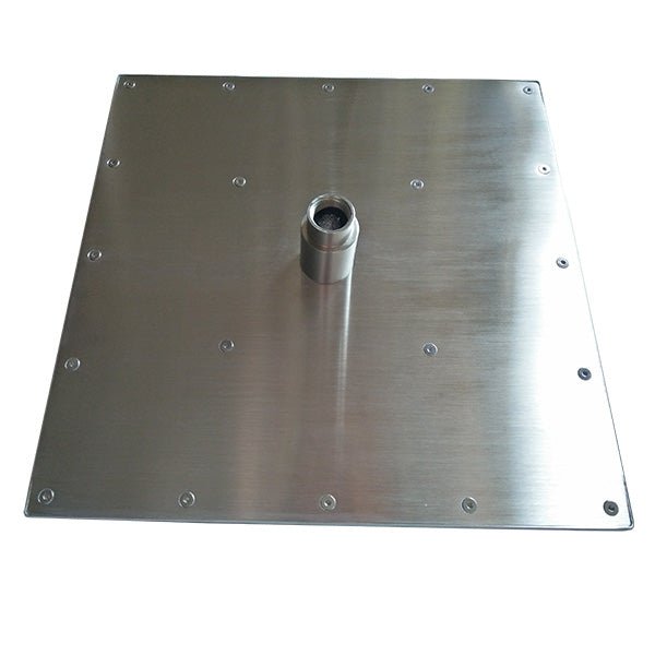 12" Square Rainfall LED Shower Head