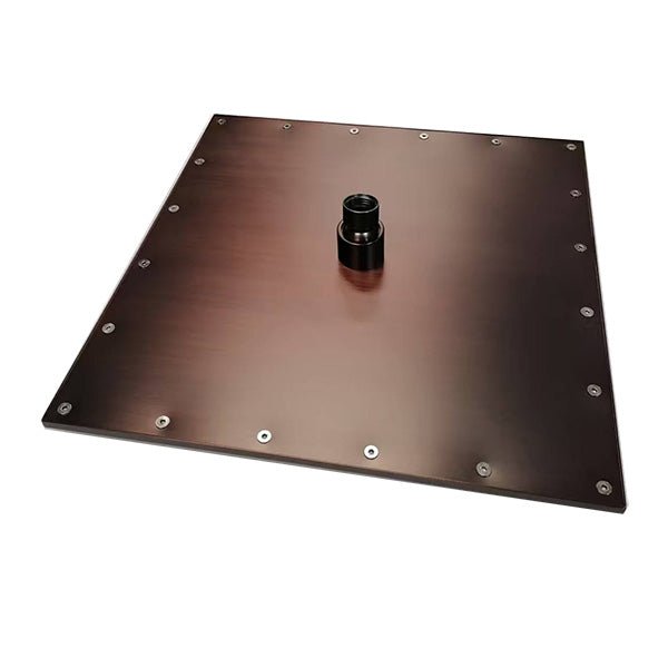 12" Square Rainfall LED Shower Head