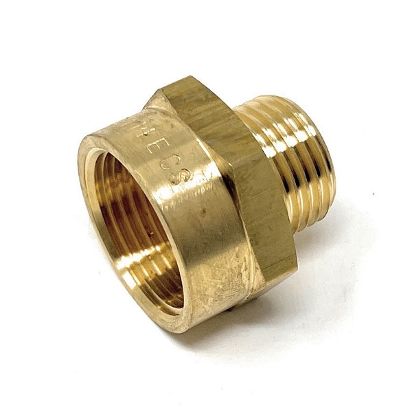High-quality lead-free brass plumbing adapter BSPP male to NPT female