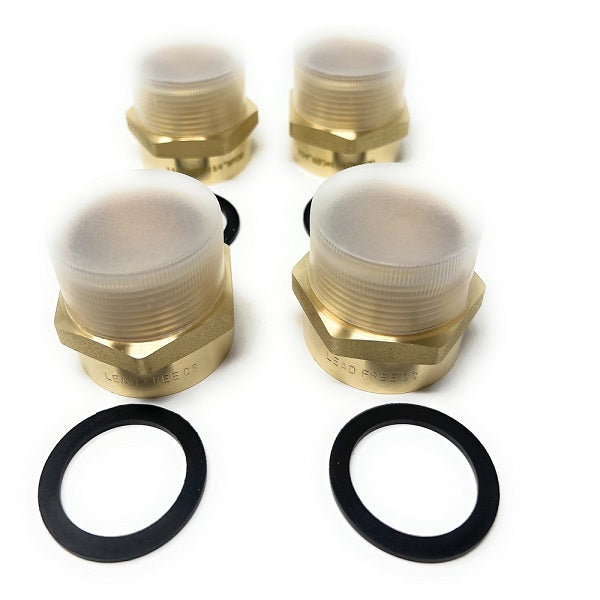 Lead-Free G Thread (British BSPP) Female to NPT Male Pipe Fitting Adapter - 1/4" - 4"