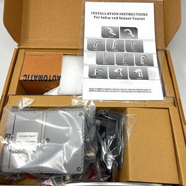 AquaIntelligente Commercial Sensor Faucet by Cascada Showers