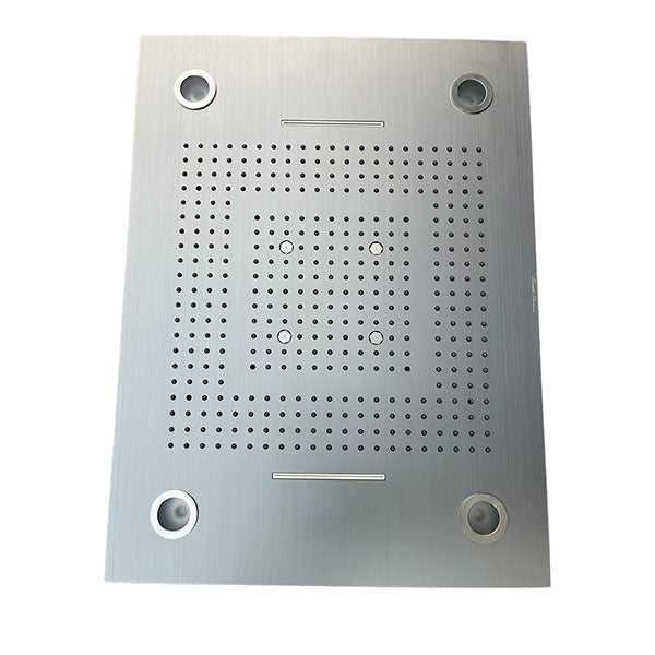 Modern Recessed LED Shower Head, Smart Home Compatibility