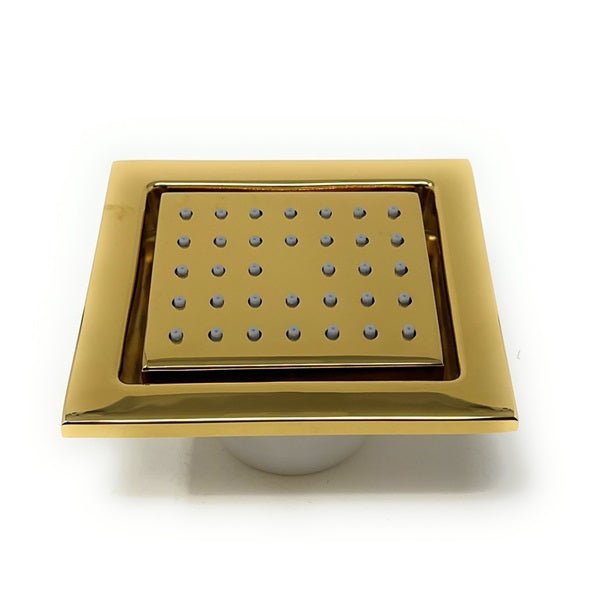 Cascada 4" Square (34-Nozzle) Body Spray Jet Shower