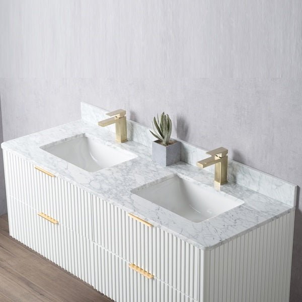 Cascada 60" Wall Mount Modern Bathroom Floating Vanity