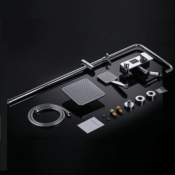 Cascada Allure 8" Digital Shower Faucet System Chrome Finish - Cascada Showers