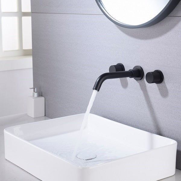 Cascada Modern Design Wall Mounted Bathroom Sink Faucet (Waterfall) - Cascada Showers