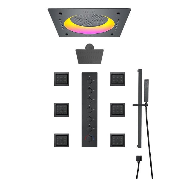 Remote control for 64-color LED lighting customization