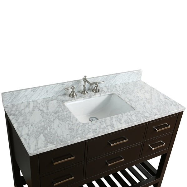 Cascada California 48" Freestanding Single Bathroom Vanity – Modern Design with Storage
