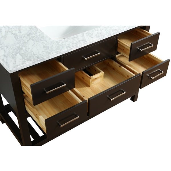 Cascada California 48" Freestanding Single Bathroom Vanity – Modern Design with Storage