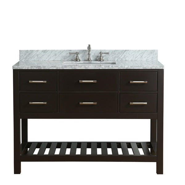 Cascada California 48" Freestanding Single Bathroom Vanity – Modern Design with Storage