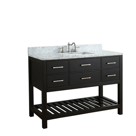 Cascada California 48" Freestanding Single Bathroom Vanity – Modern Design with Storage