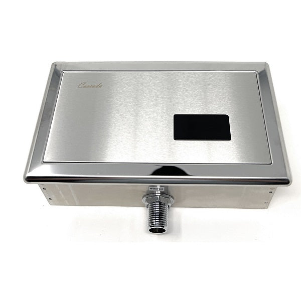 Cascada Concealed Sensor Urinal Flush Valve - Rectangular