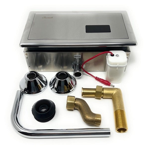 Cascada Concealed Sensor Urinal Flush Valve - Rectangular