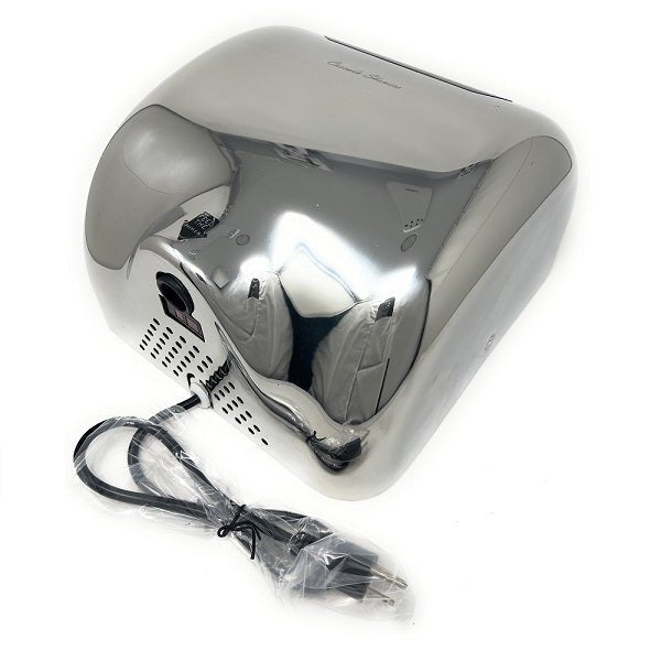 Automatic hand dryer with infrared sensor for touch-free operation