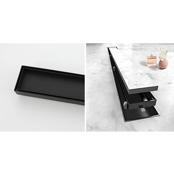 Cascada Linear Shower Drain 304 Stainless Steel Tile Insert Drain Fast Drainage