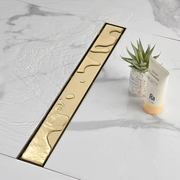Cascada Linear Shower Drain 304 Stainless Steel Tile Insert Drain Fast Drainage