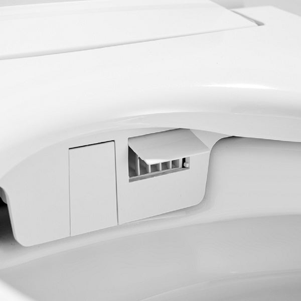 Wireless remote control for smart toilet with water temperature pressure and dryer settings