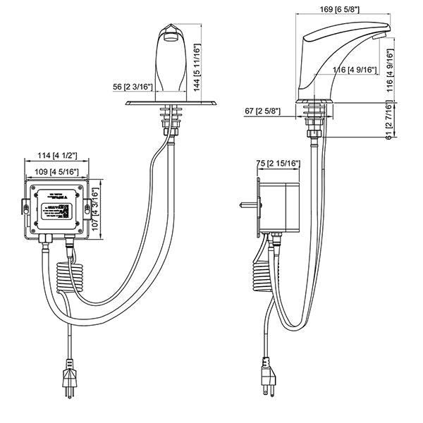 Cascada ZenStream Best Automatic Hand Free Sensor Faucet