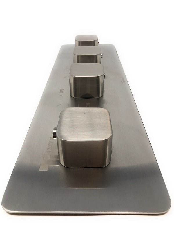 Cascada Napoli LED Shower System: Rainfall, Spa Mist, Thermostatic Control - Cascada Showers