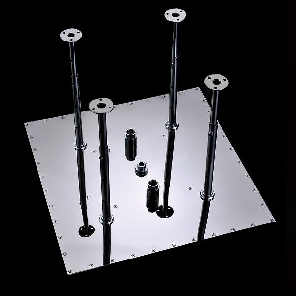 Cascada Napoli LED Shower System: Rainfall, Spa Mist, Thermostatic Control - Cascada Showers