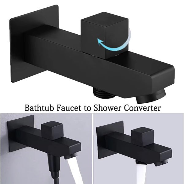 Cascada PivotFlow Wall-Mount Brass Spout