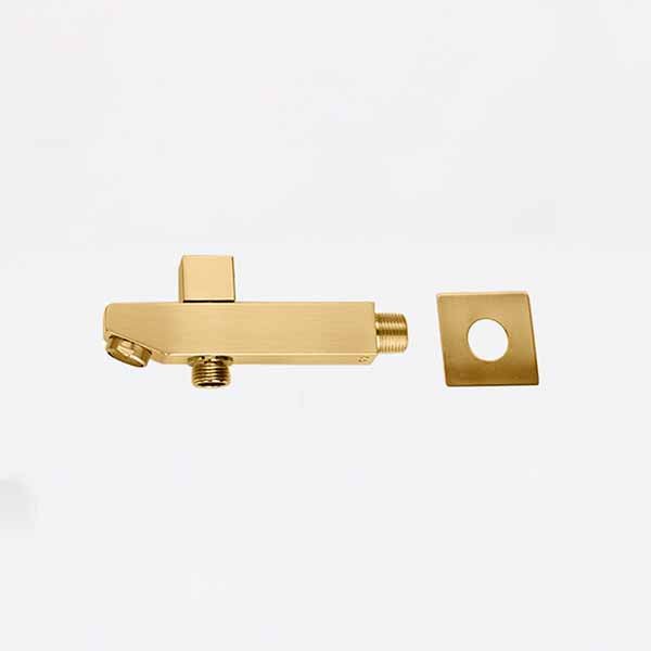 Cascada PivotFlow Wall-Mount Brass Spout