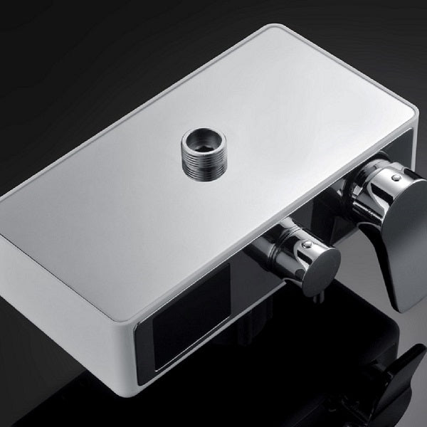 Cascada Serena 8" Digital Shower Faucet Set Chrome Finish - Cascada Showers