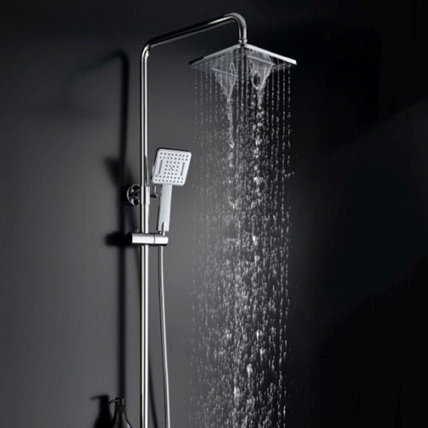 Cascada Serena 8" Digital Shower Faucet Set Chrome Finish - Cascada Showers