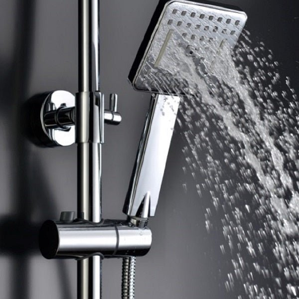 Cascada Serena 8" Digital Shower Faucet Set Chrome Finish - Cascada Showers