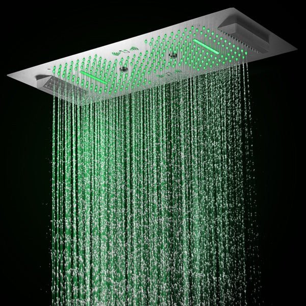 Cascada Verona 16"x36" Music LED Digital Shower System - Cascada Showers