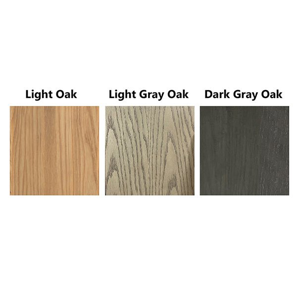 Cascada Wall Mount Floating Bathroom Vanity Oak with Marble Top Ceramic Vessel Sink