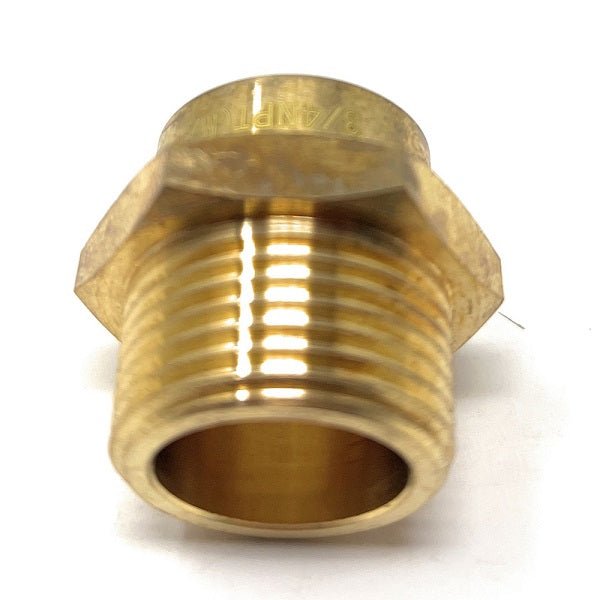 G Thread (British BSPP) Female to NPT Male Adapter - Lead Free (1/2" x 3/4")