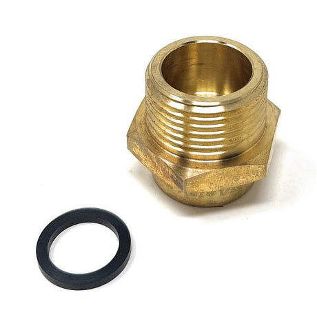 Lead-Free G Thread (British BSPP) Female to NPT Male Pipe Fitting Adapter - 1/4" - 4"