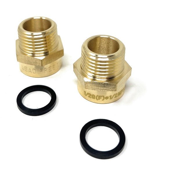 G Thread (British BSPP) Female to NPT Male Adapter - Lead Free (1/2"x1/2")