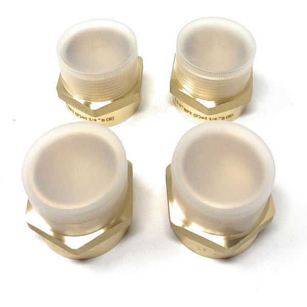 Lead-Free G Thread (British BSPP) Male to NPT Female Pipe Fitting Adapter - 1/4" - 3"