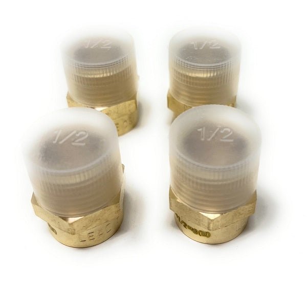 Lead-Free G Thread (British BSPP) Male to NPT Female Pipe Fitting Adapter - 1/4" - 3"