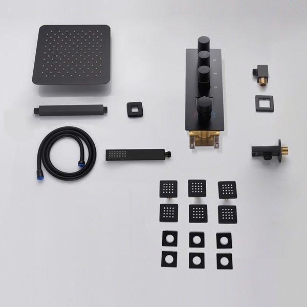 10" Thermostatic Digital Shower System By Cascada Showers - Cascada Showers