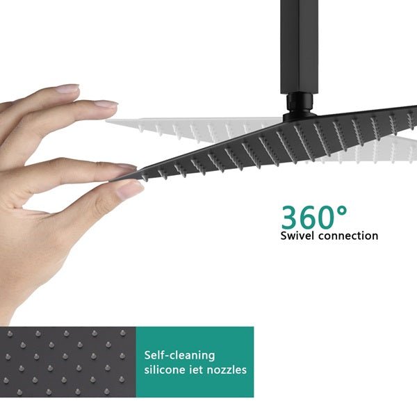 10" Thermostatic Digital Shower System By Cascada Showers - Cascada Showers