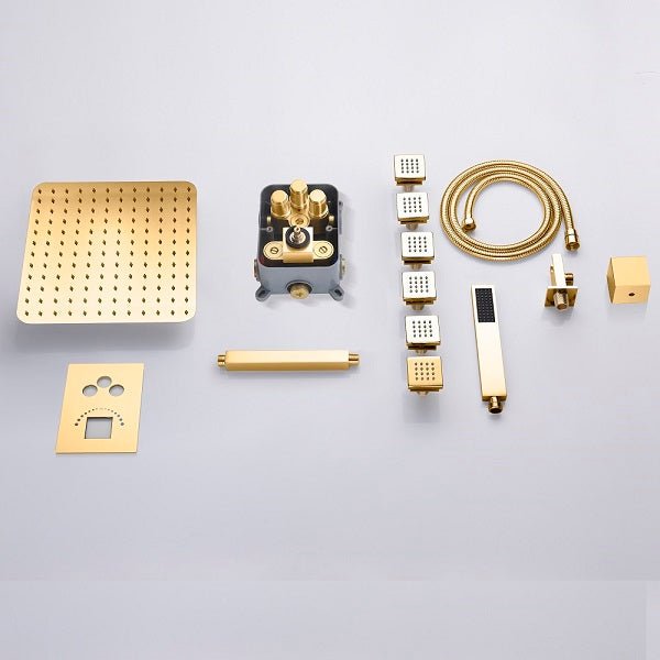 12" Cascada Annecy Shower System - Cascada Showers