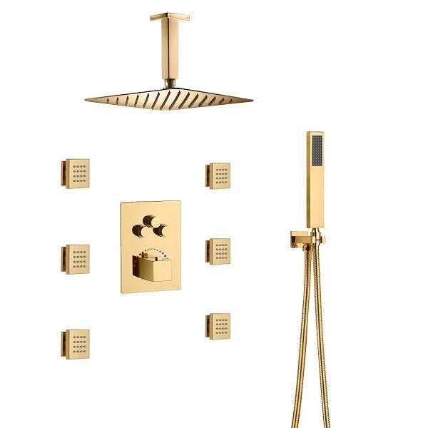 12" Cascada Annecy Shower System - Cascada Showers